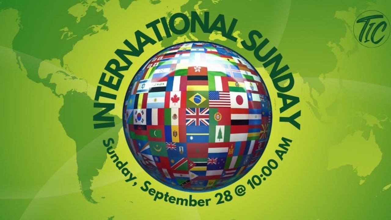 One Spirit, Many Nations - International Sunday on 28-Sept-25