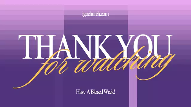 IGO Church | LIVE | Sunday Service on 21-Jun-26-15:52:11
